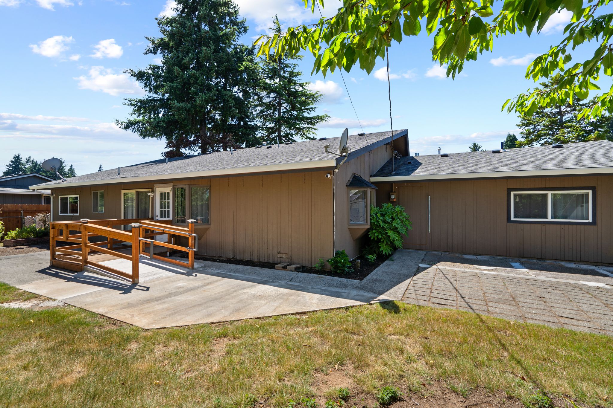 Professional care station equipped for medical needs